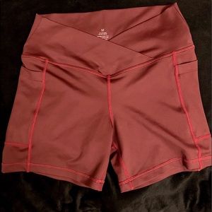 Curves N Combat Boots Gym Shorts